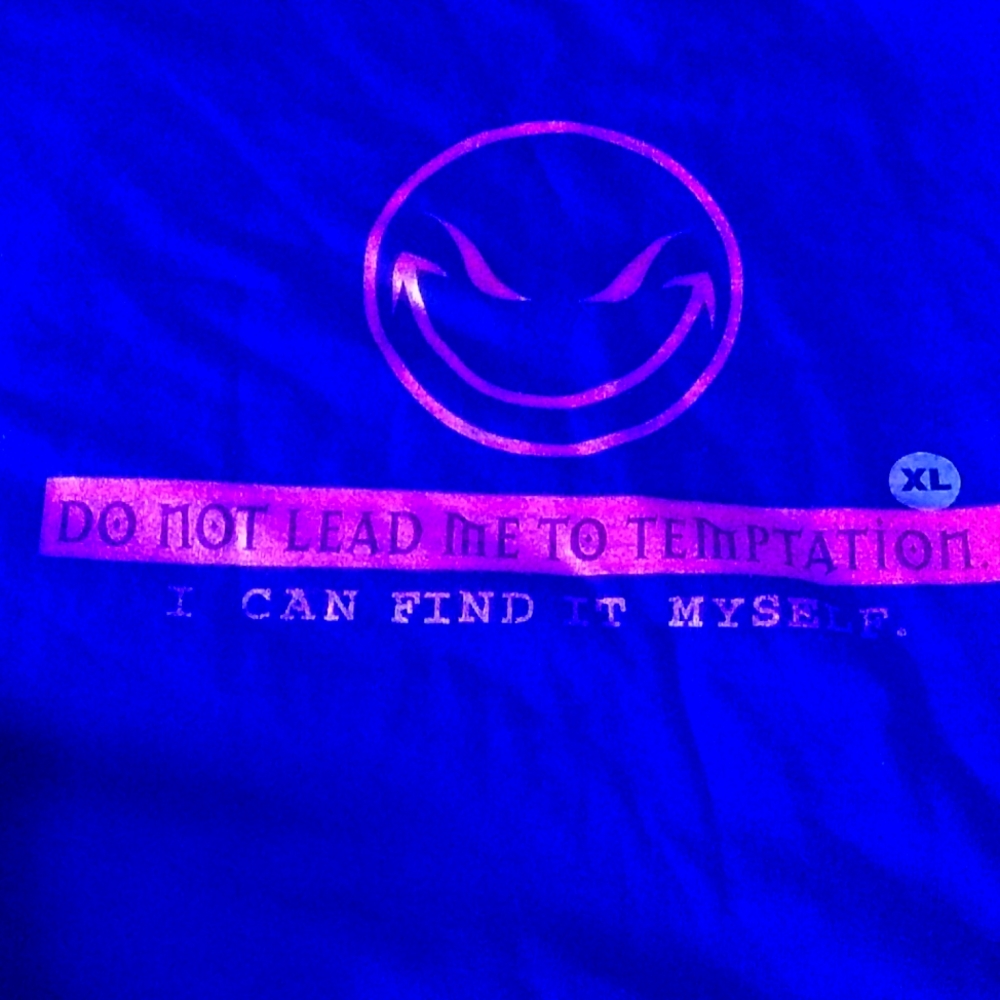 Hot Topic TEMPTATION TShirt BLACK MENS Anti Tee XL